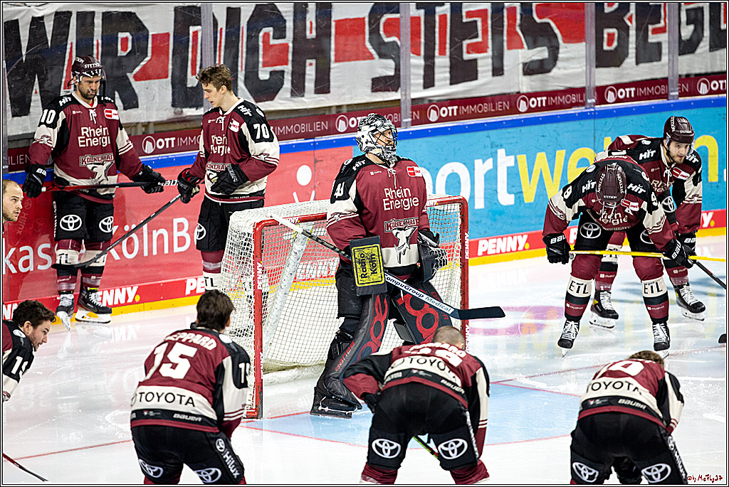 PENNY DEL;  Koelner Haie - Fischtown Pinguins Bremerhaven; Koeln, 12.02.2021